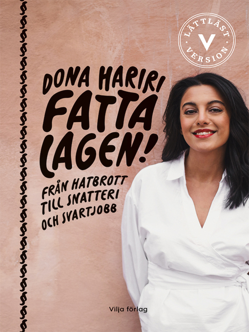 Titeldetaljer för Fatta lagen! av Dona Hariri - Tillgänglig